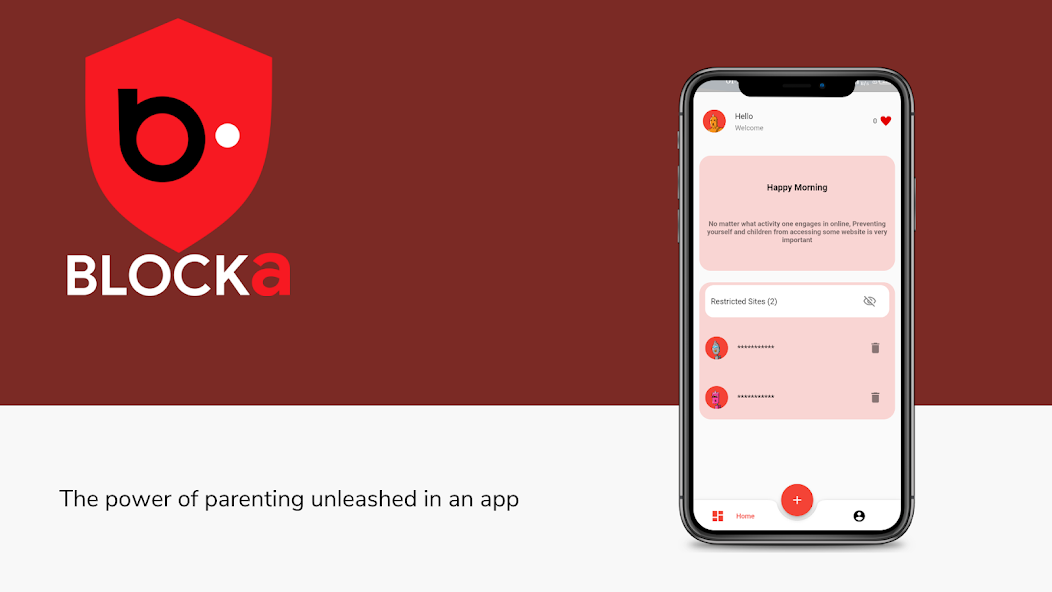 Blocka App on Phone